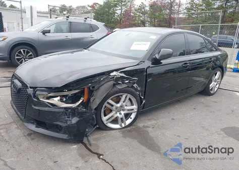2014 Audi A6 3.0T Premium Plus from USA, damaged, VIN WAUFGAFC9EN082170
